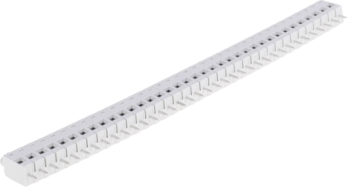 CAMDENBOSS PCB Terminal Block, 36-Contact, 5mm Pitch, Through Hole Mount, 1-Row, Screw Termination