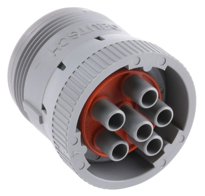 HD16612SB010 Deutsch Deutsch Circular Connector, 6 Contacts, Cable