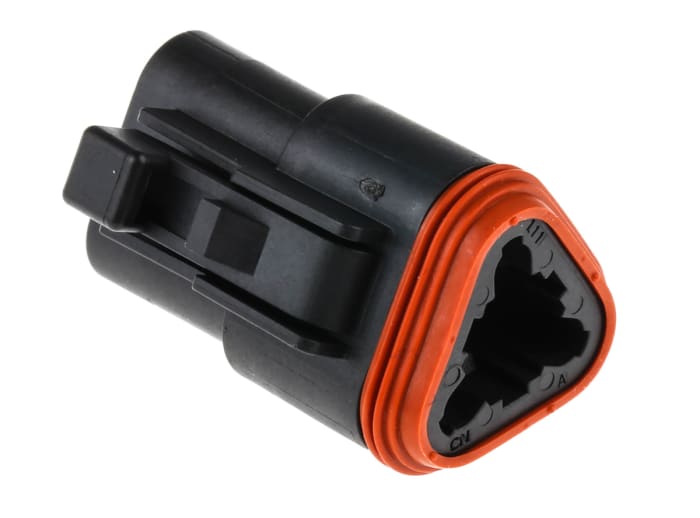 Deutsch, DT Automotive Connector Plug 3 Way DT06-3S-CE06