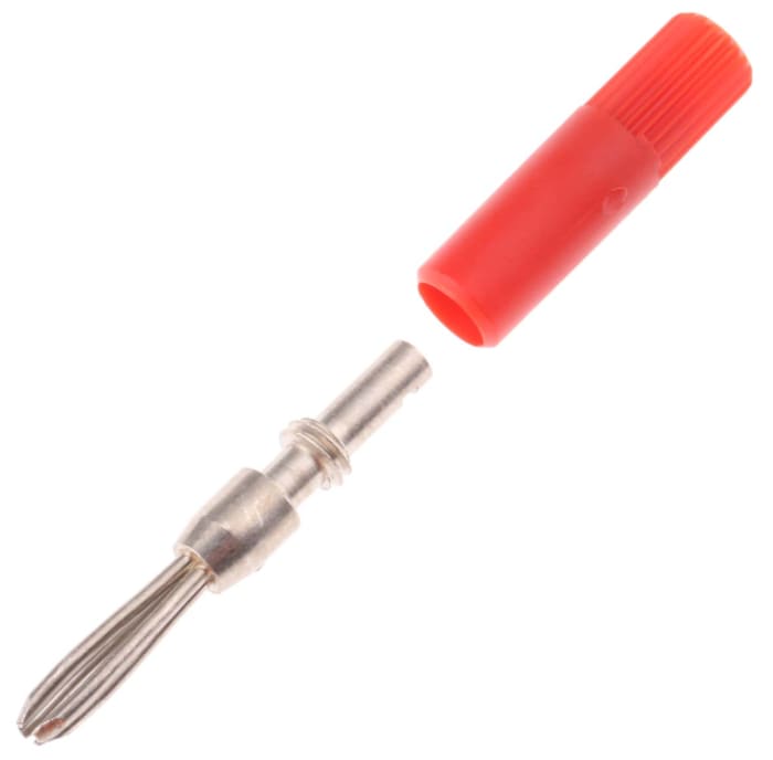 Weidmuller Red, Male Test Connector Adapter