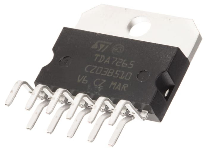 TDA7265 STMicroelectronics | STMicroelectronics,Audio25W, 11-Pin ...