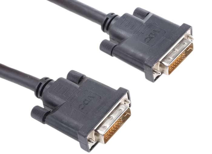 Cable DVI Van Damme, con. A: DVI-D Dual Link macho, con. B: DVI-D Dual Link macho, long. 3m