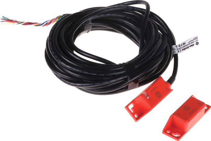 Allen Bradley Guardmaster 440N Series RFID Non-Contact Safety Switch, 24V dc, Plastic Housing, 10m Cable