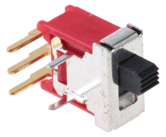 RS PRO PCB Slide Switch SPDT Latching 400 mA @ 20 V Slide