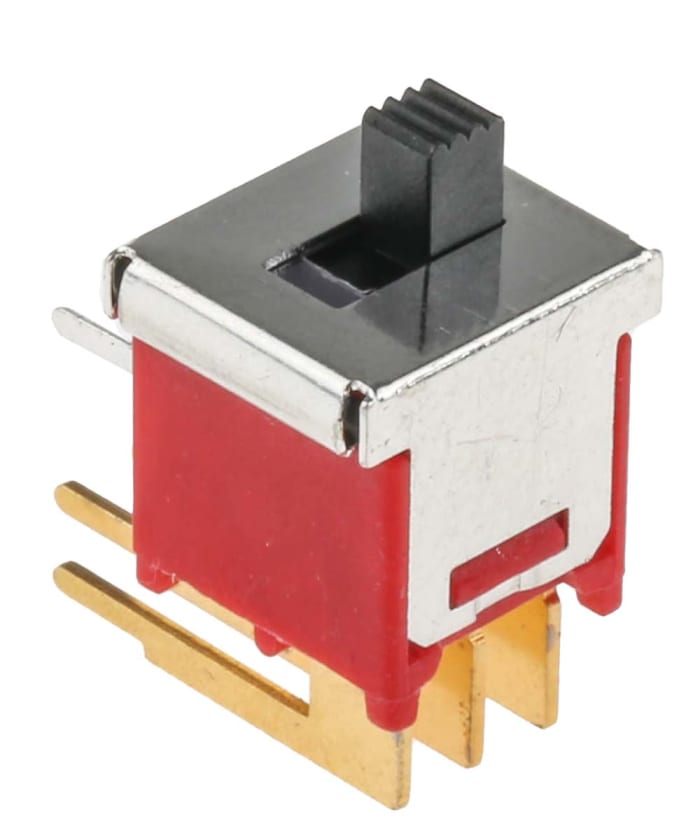 RS PRO PCB Slide Switch DPDT Latching 400 mA @ 20 V Slide