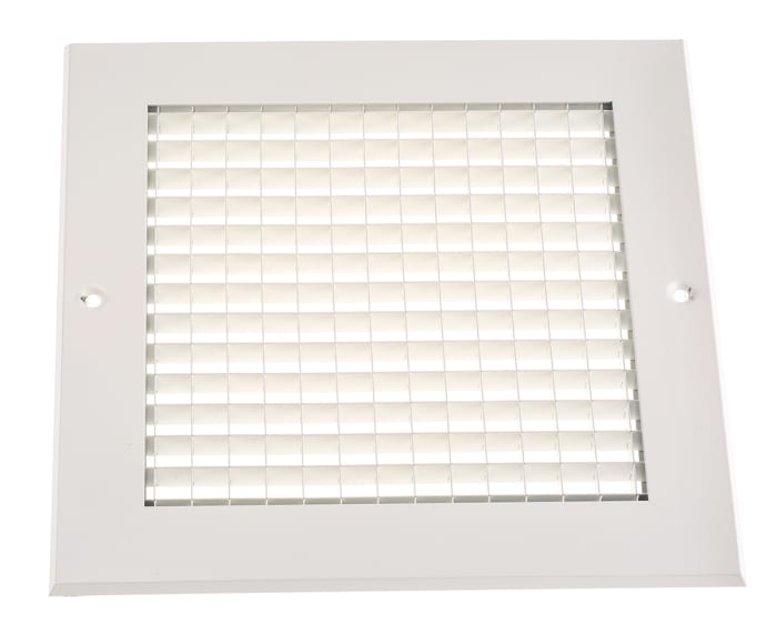 Beyaz Alüminyum Izgara, 200 x 200mm