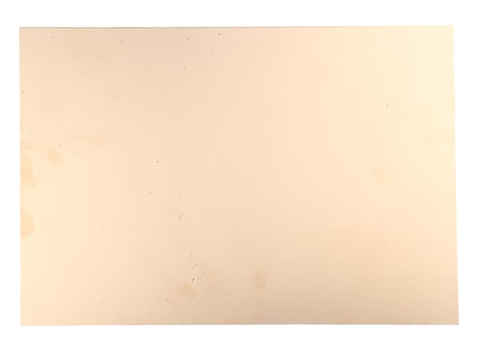 RAW 160X 233.4MM S/S, Single-Sided Plain Copper Ink Resist Board FR4 233.4 x 160 x 1.6mm