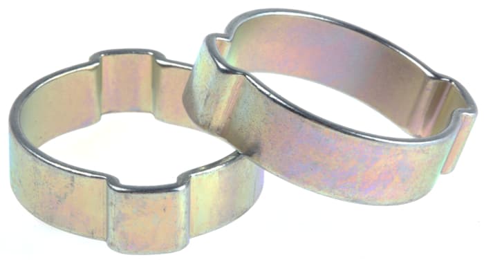 RS PRO Steel O Clip, 10mm Band Width, 23 → 27mm ID