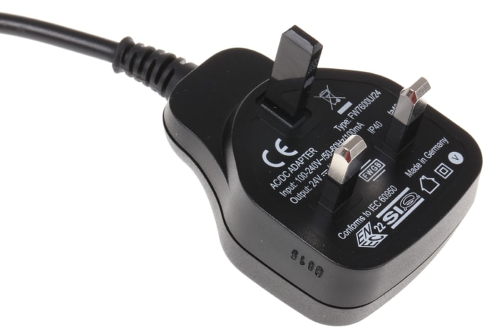 Friwo 3W Plug In Power Supply 24V dc Output, 135mA Output