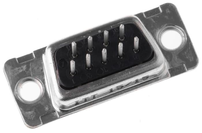 ITT Cannon Original D 9 Way Through Hole D-sub Connector Plug, 2.74mm Pitch