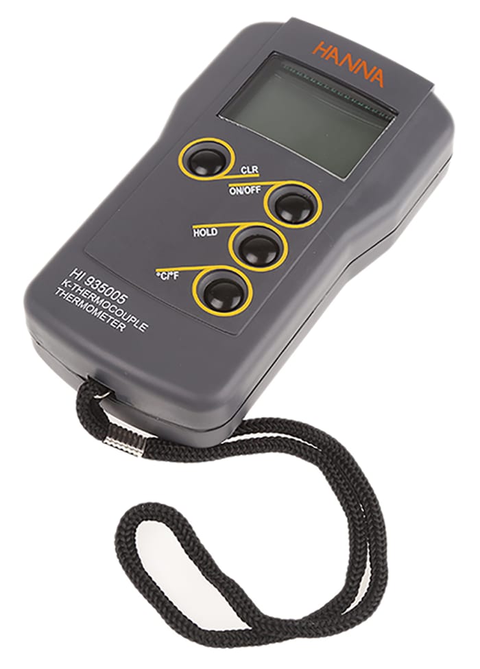 Hanna Instruments KIT935005 Thermometer Kit, -50°C Min, +1350°C Max, ±0.2 % Accuracy, °C and °F Measurements
