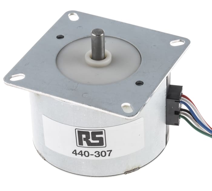 Crouzet Permanent Magnet Stepper Motor, 0.24Nm Torque, 12.7 V, 7.5°, 6mm Shaft