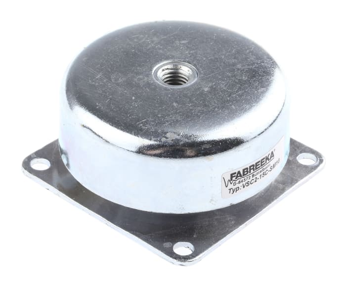 Fabreeka M10 Anti Vibration Mount, Cup Mount