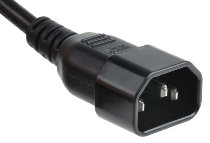 Cordon d'alimentation RS PRO, 5m, 10 A / 250 V