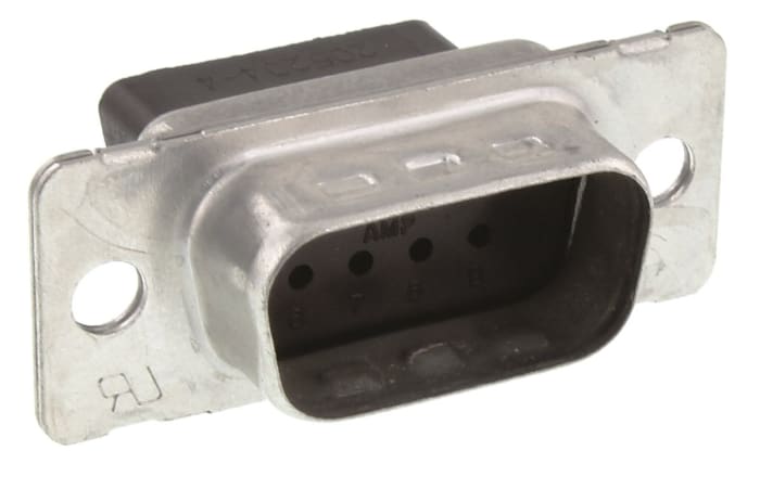 TE Connectivity Amplimite HDP-20 9 Way Cable Mount D-sub Connector Plug