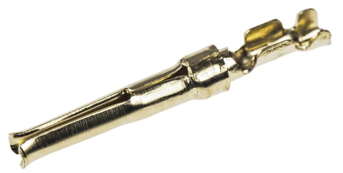 TE Connectivity, AMPLIMITE HDP-20 Series, size 20 Female Crimp D-sub Connector Contact, Gold over Nickel Signal, 28
