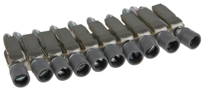 Entrelec BJMI Series Jumper Bar for Use with DIN Rail Terminal Blocks