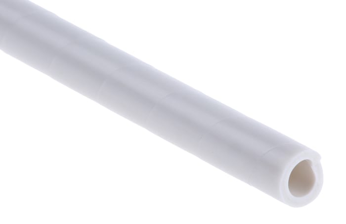 Gaine de câble spiralée HellermannTyton, Ø 4mm → 20mm, Ø interne 4mm, Gris, en PE