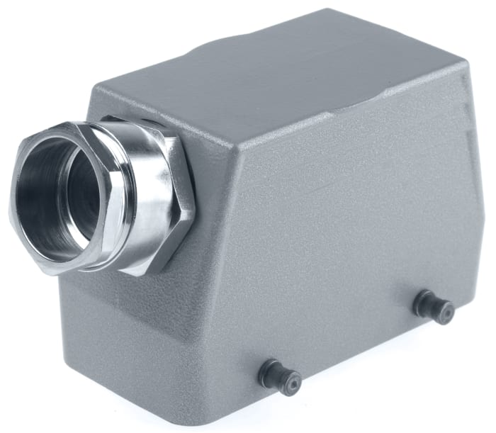 EPIC Connector Hood, 16 Way, 10A, Female, Male, H-B, Panel Mount, Surface Mount, 250 V ac, 440 V ac