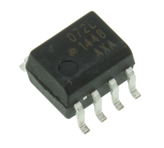 Broadcom ACPL-072L-000E DC Input Optocoupler, Surface Mount, 8-Pin SOIC