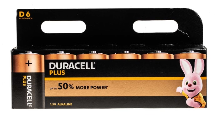 Pilas Duracell PlusPower (1,5V)