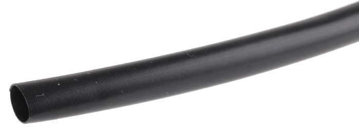 Gaine thermorétractable HellermannTyton, Diam. 4.8mm, Long. 5m, Rétreint 2:1, Noir