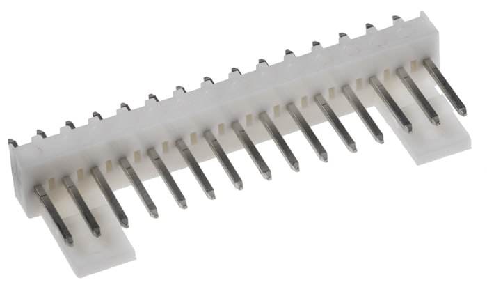 Molex KK 254 Series Straight Through Hole Pin Header, 15 Contact(s), 2.54mm Pitch, 1 Row(s), Unshrouded