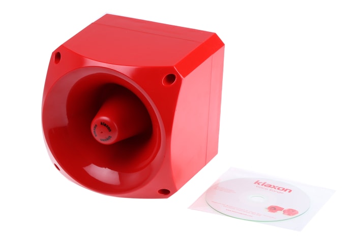 Klaxon Siren, 24 V dc, 110dB at 1 m, DC