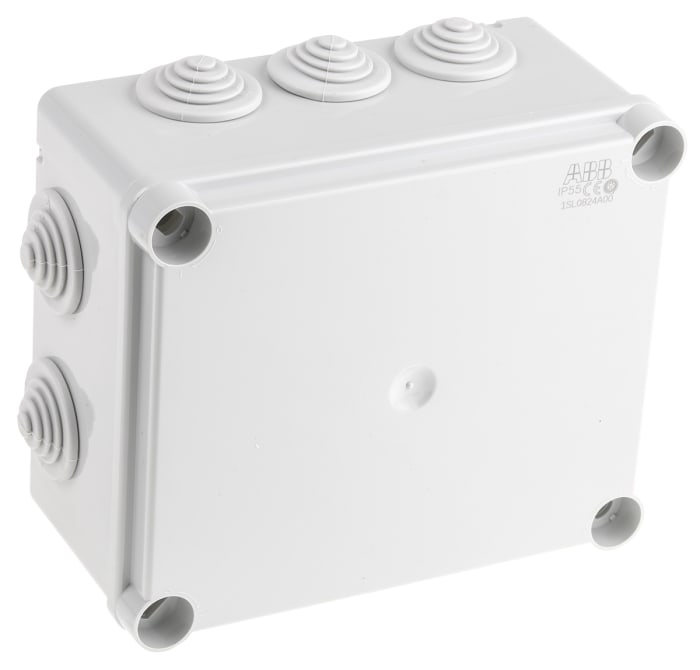 Boîte de jonction en Thermoplastique 77 x 160 x 135mm, IP55