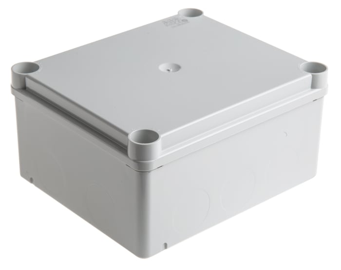 Caja de conexiones ABB 1SL0854A00 1SL0854A00, Termoplástico, Gris, 160mm, 135mm, 77mm, 160 x 135 x 77mm, IP65