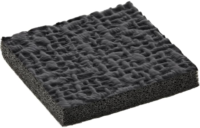 Essentra Square Polyethylene (PE) Non Slip Pad 25.4mm width x 25.4mm length x 3.2mm height