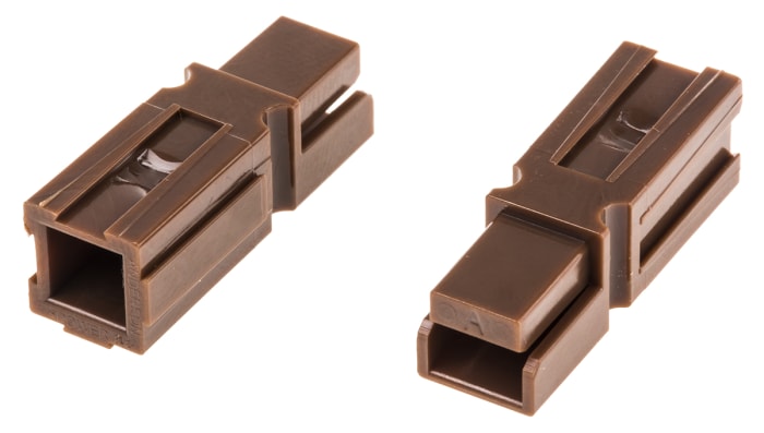 Anderson Power Products PP15-45 Heavy Duty Power Connector Housing, 1 Contacts, Straight