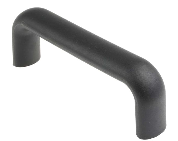 Poignée en Plastique RS PRO, entraxe 150mm, 168mm x 58 mm x 29mm, filetage M8 Fixations invisibles