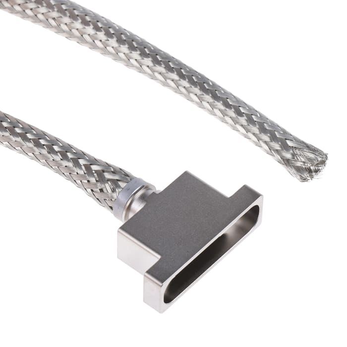Polamco 100P2554 Series Aluminium D Sub Backshell, 25 Way