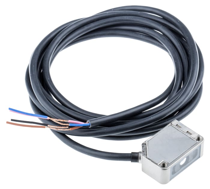 Omron Diffuse Photoelectric Sensor, Block Sensor, 10 → 14 mm Detection Range