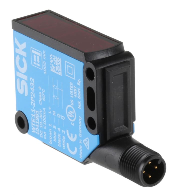 WTE11-2P2432 Sick | Sick Retroreflective Photoelectric Sensor, Block