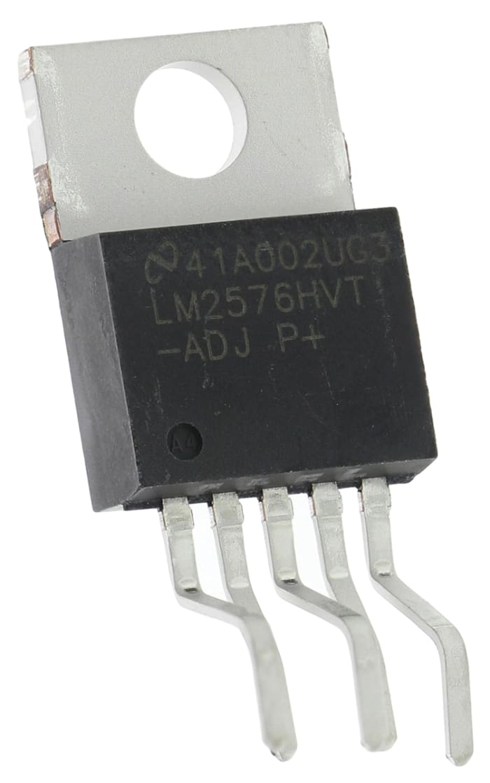 Texas Instruments, LM2576HVT-ADJ/LB03Step-Down Switching Regulator, 1-Channel 3A Adjustable 5-Pin, TO-220