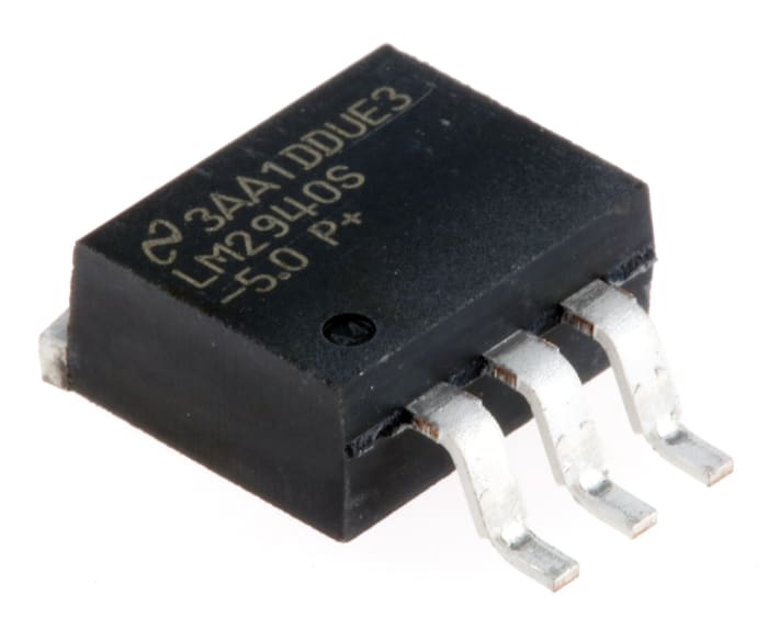 Texas Instruments LM2940S-5.0/NOPB, 1 Low Dropout Voltage, Voltage Regulator 1A, 5 V 3-Pin, D2PAK (TO-263)