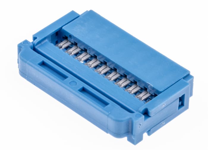 TE Connectivity 20-Way IDC Connector Socket for Cable Mount, 2-Row