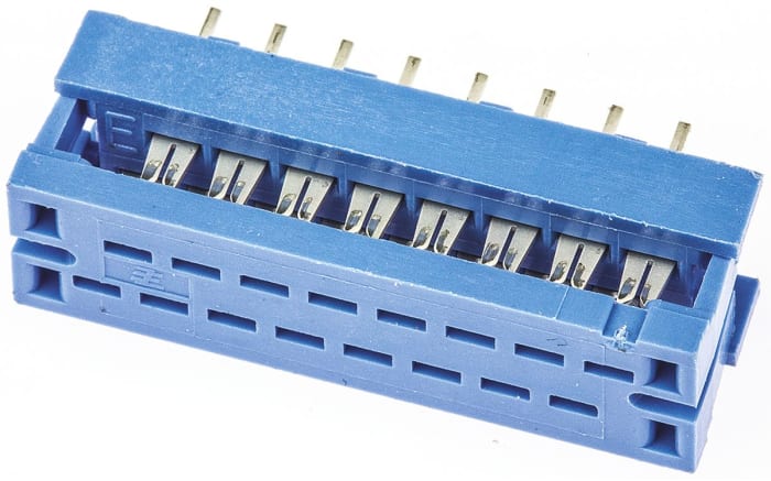 TE Connectivity 16-Way IDC Connector Plug for Cable Mount, 2-Row