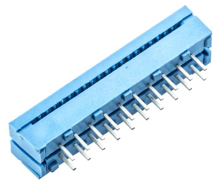 TE Connectivity 20-Way IDC Connector Plug for Cable Mount, 2-Row