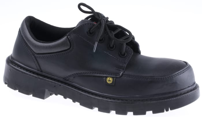 RS PRO Men's Black Composite  Toe Capped Safety Trainers, UK 10, EU 44