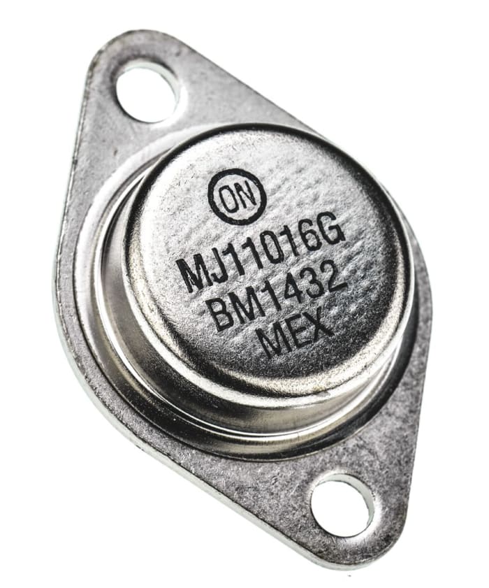 onsemi MJ11016G NPN Darlington Transistor, 30 A 120 V HFE:200, 3-Pin TO-204