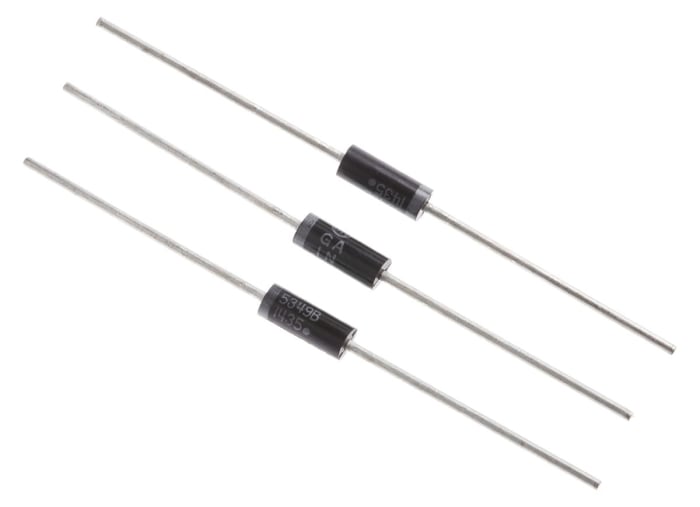 onsemi, 12V Zener Diode 5% 5 W Through Hole 2-Pin DO-15