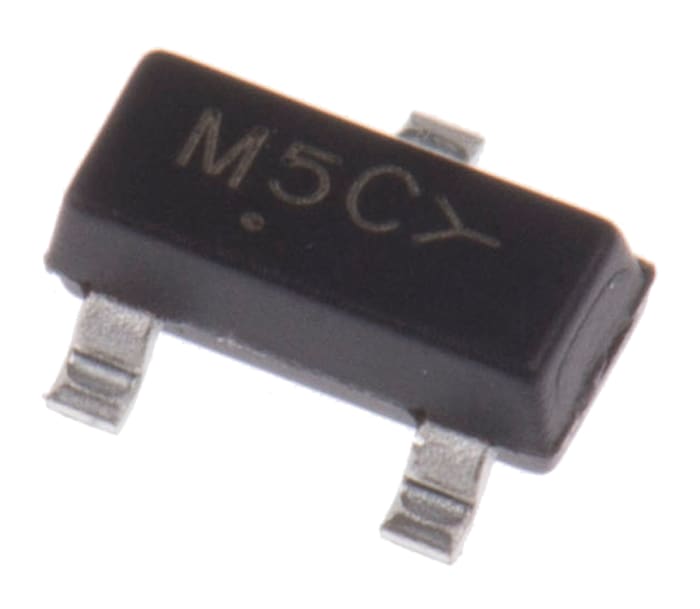 onsemi 100V 200mA, Dual Rectifier Diode, 3-Pin SOT-23 MMBD7000LT1G