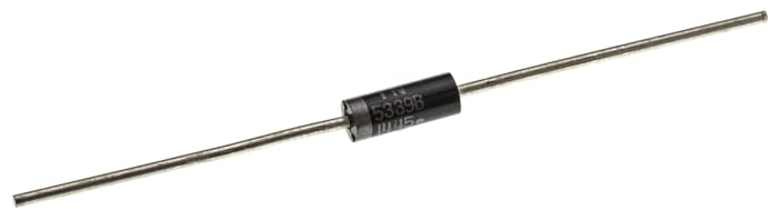 onsemi, 5.6V Zener Diode 5% 5 W Through Hole 2-Pin DO-15