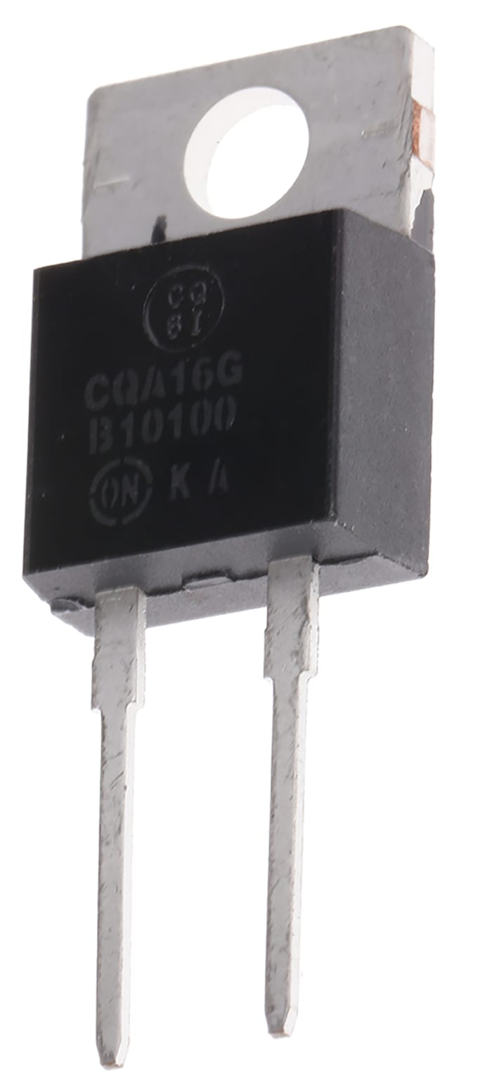 MBR10100G onsemi | onsemi AEC-Q101 Diodo, Diodo Schottky, 10 A, 100 V ...