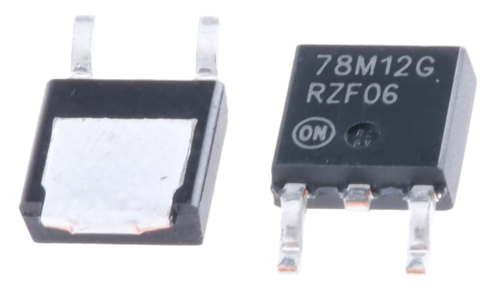 onsemi MC78M12CDTG, 1 Linear Voltage, Voltage Regulator 700mA, 12 V 3-Pin, DPAK