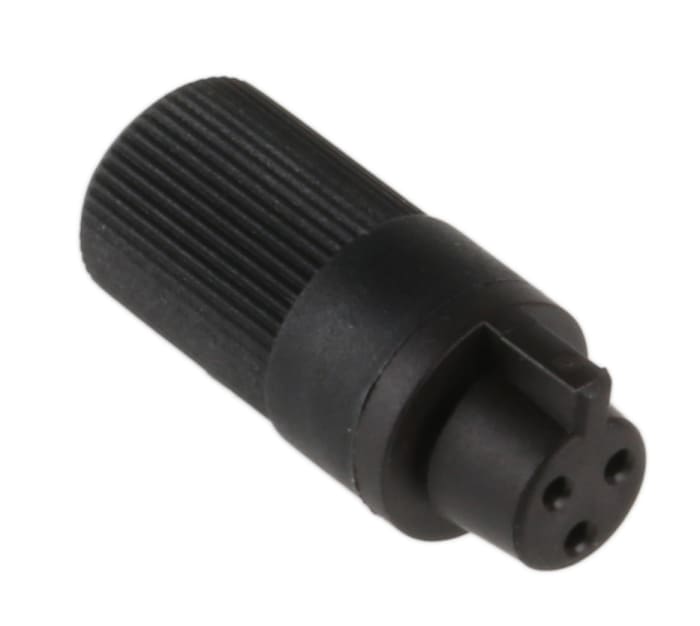 binder Circular Connector, 3 Contacts, Cable Mount, Subminiature Connector, Socket, Female, IP40, 719 Series