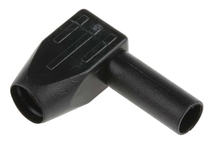 RS PRO Black Male Banana Plug, 4 mm Connector, Solder Termination, 10A, 1000V, Nickel Plating